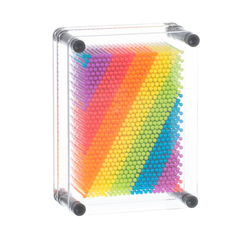 Rainbow Pin Art