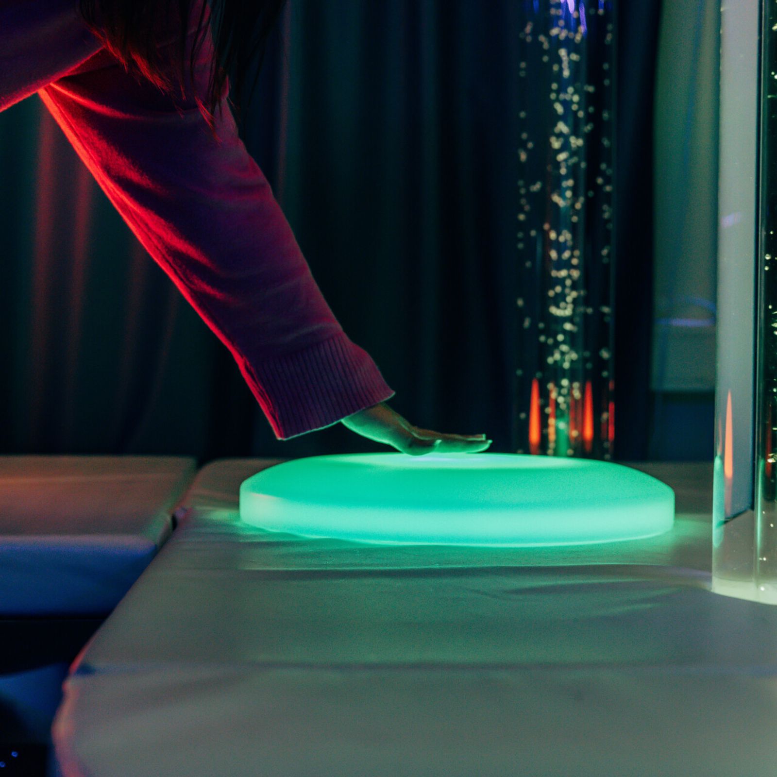 Interaktiv trampplatta