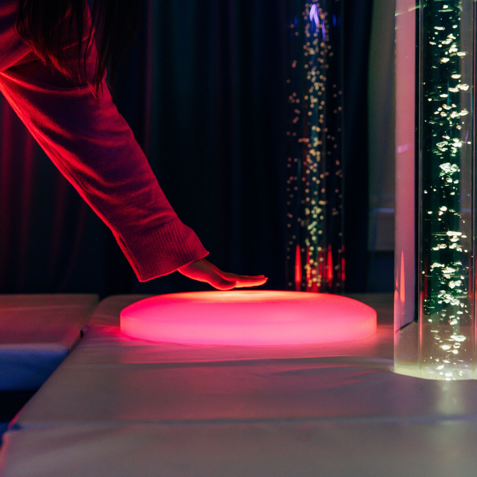 Interaktiv trampplatta