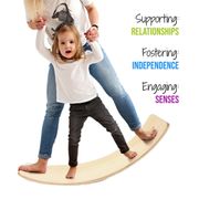 Wood Balance Rocking Board