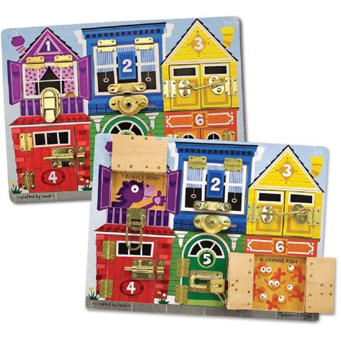 Colourful Latches Board