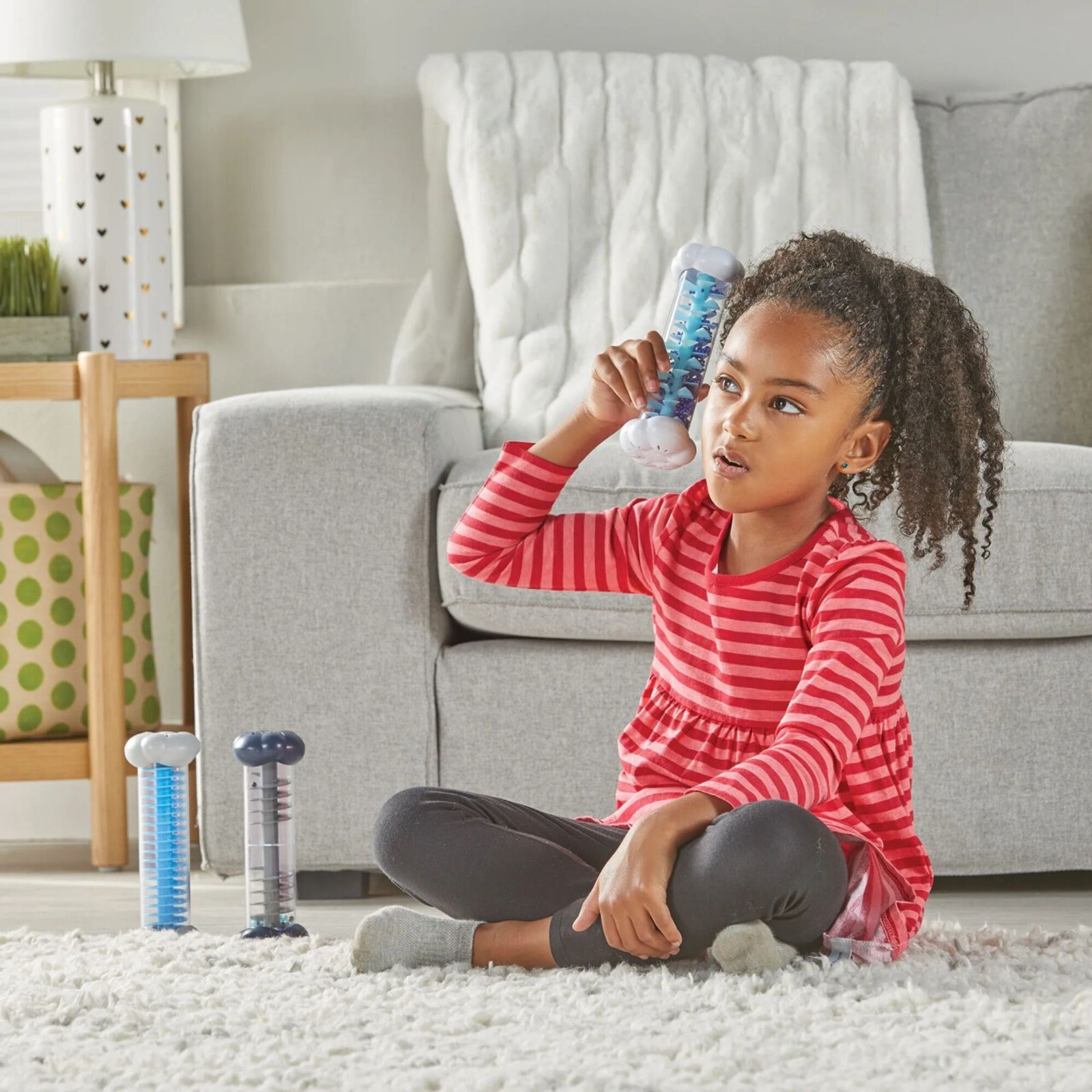 Sounds of Rain Sensory Tubes