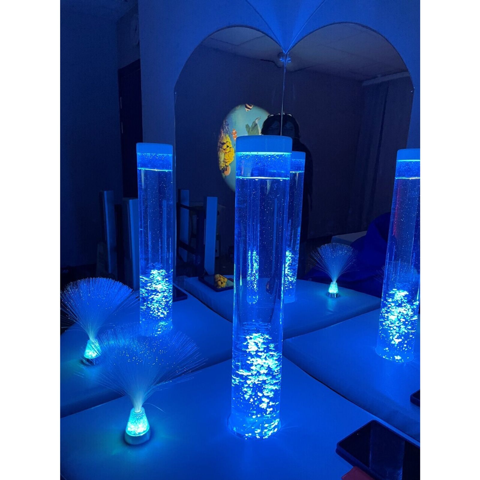 Okrossbar akrylplastspegel