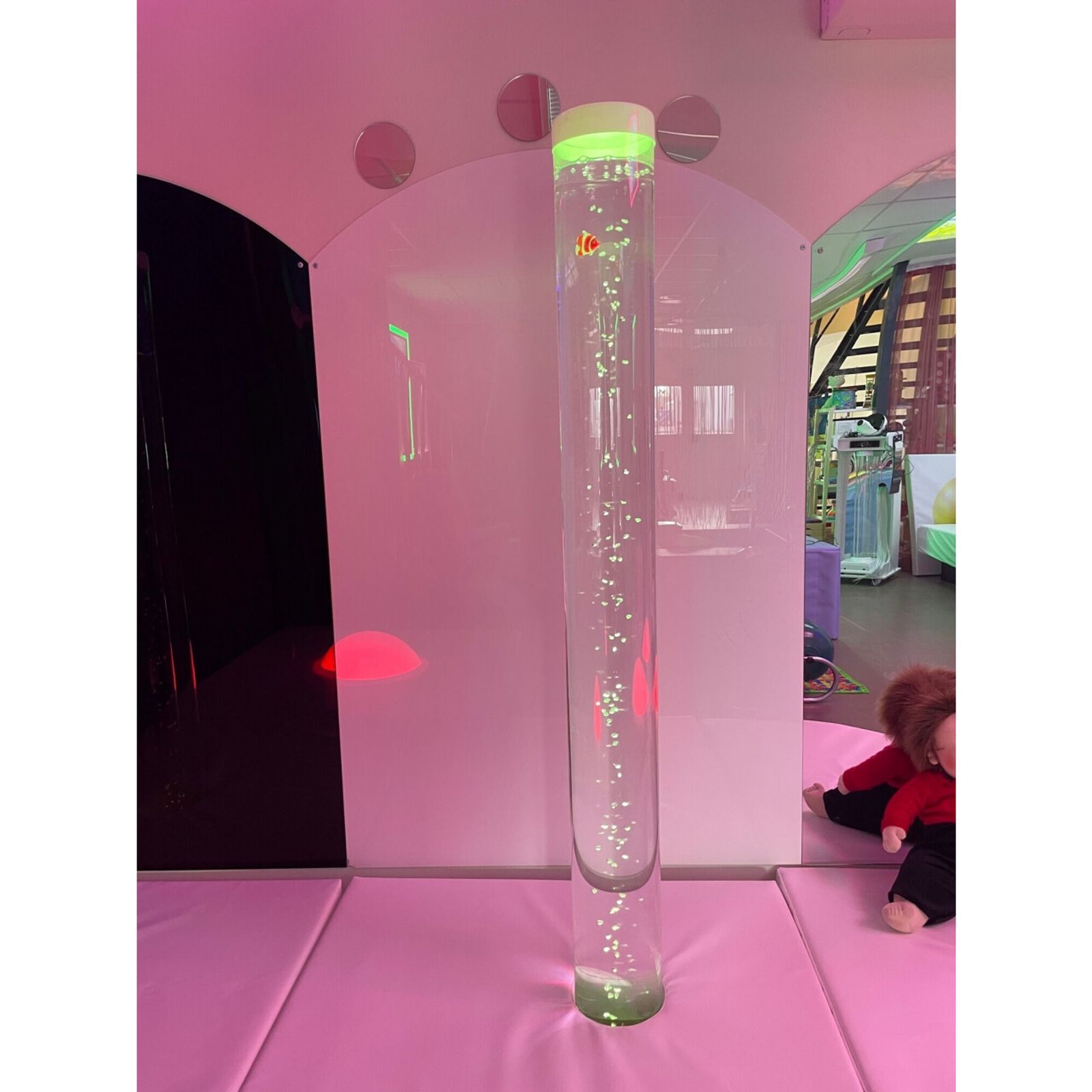 Acrylic Curved Top Mirror