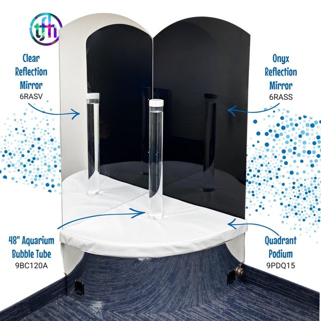 Acrylic Curved Top Mirror