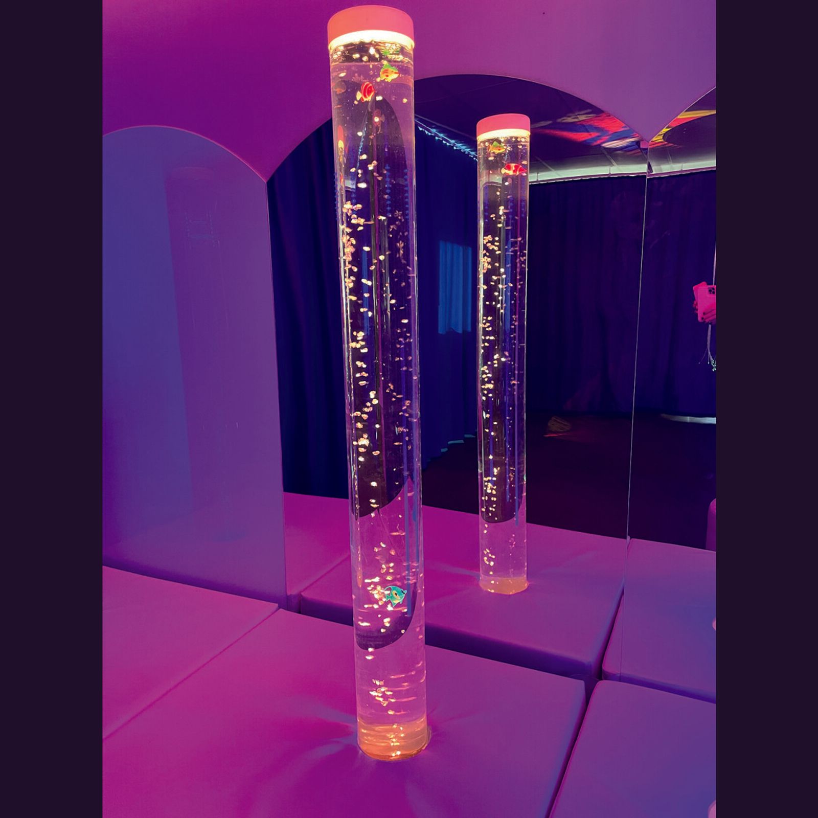 Acrylic Curved Top Mirror