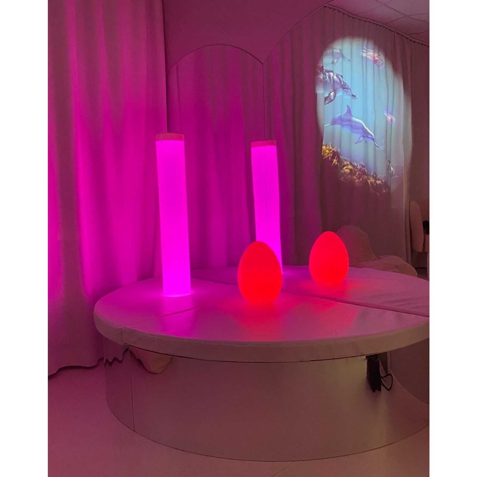 Acrylic Curved Top Mirror