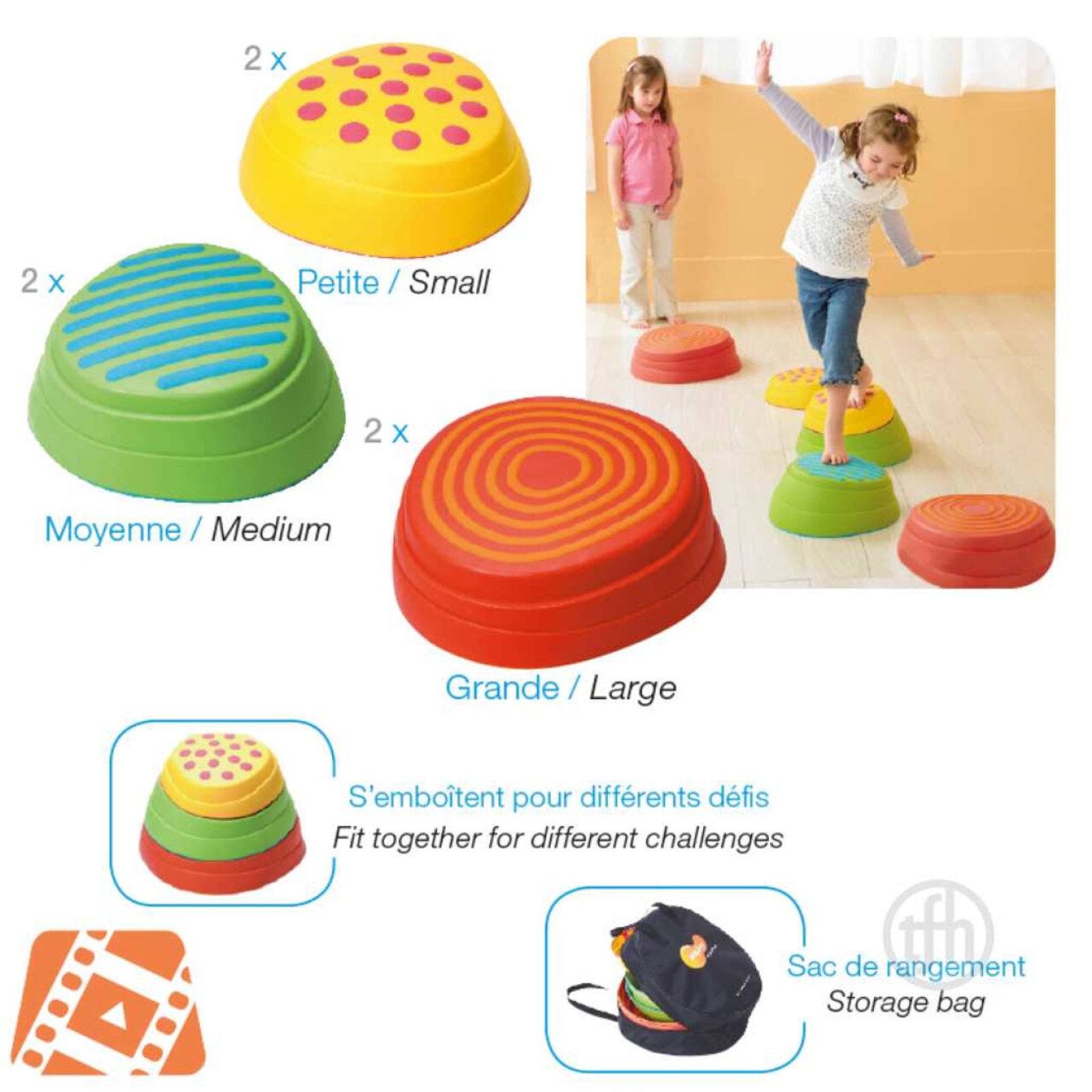 Rainbow River Climbing Stones