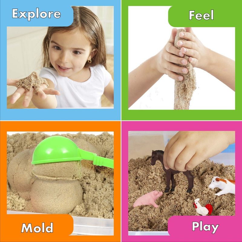 Sense & Grow Sensory Sand Bin-Farm Animals - LIMITED SUPPLY