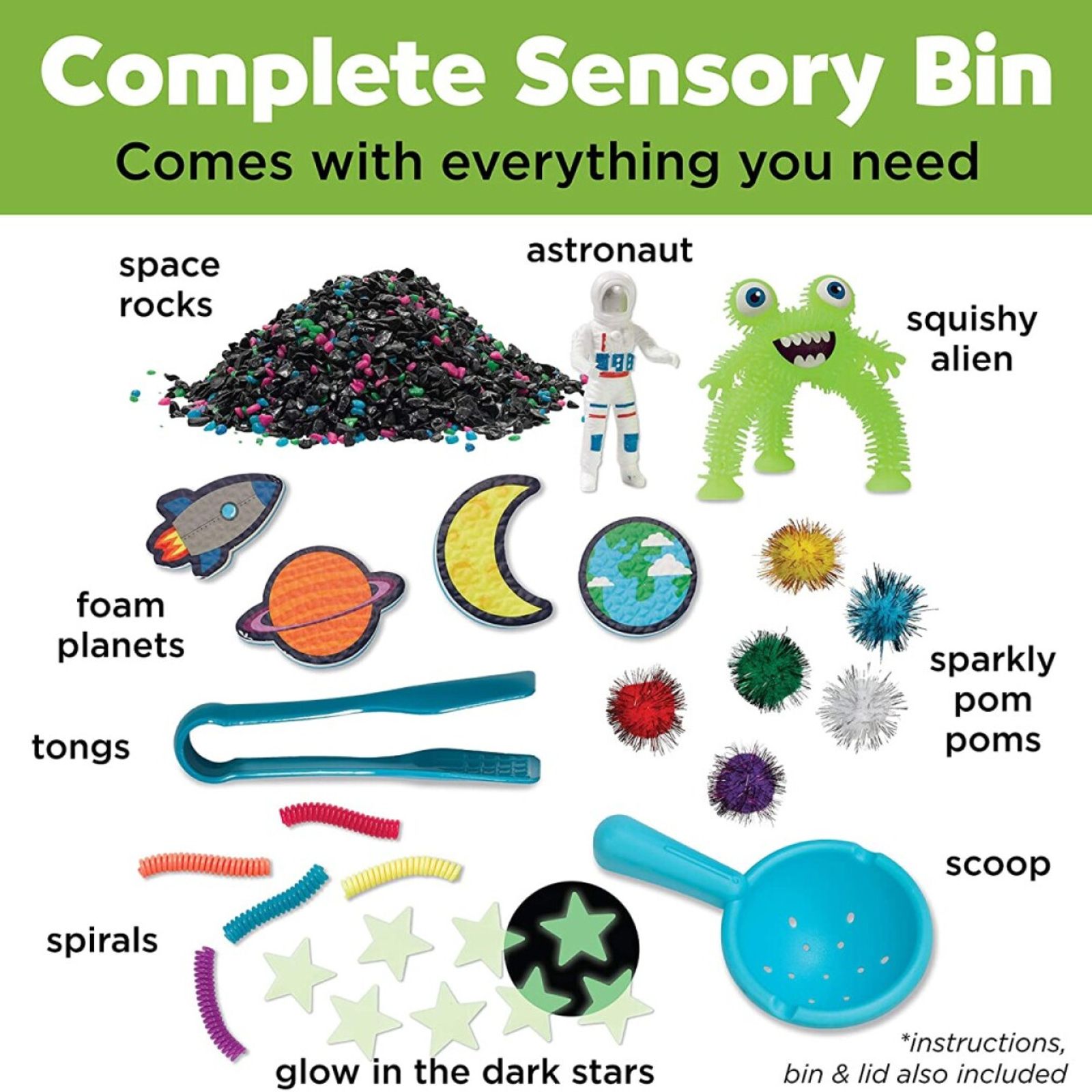 Outer Space Sensory Bin - LIMITED SUPPLY
