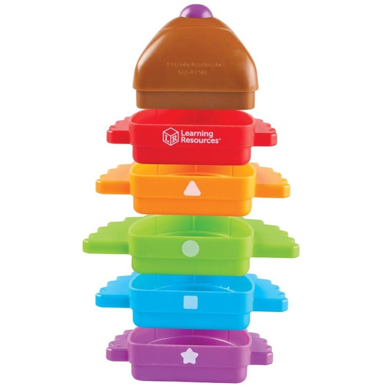 Spike The Fine Motor Hedgehog Rainbow Stackers - LIMITED SUPPLY