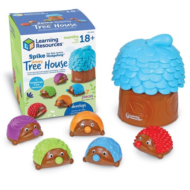 Spike The Fine Motor Hedgehog Rainbow Stackers - LIMITED SUPPLY