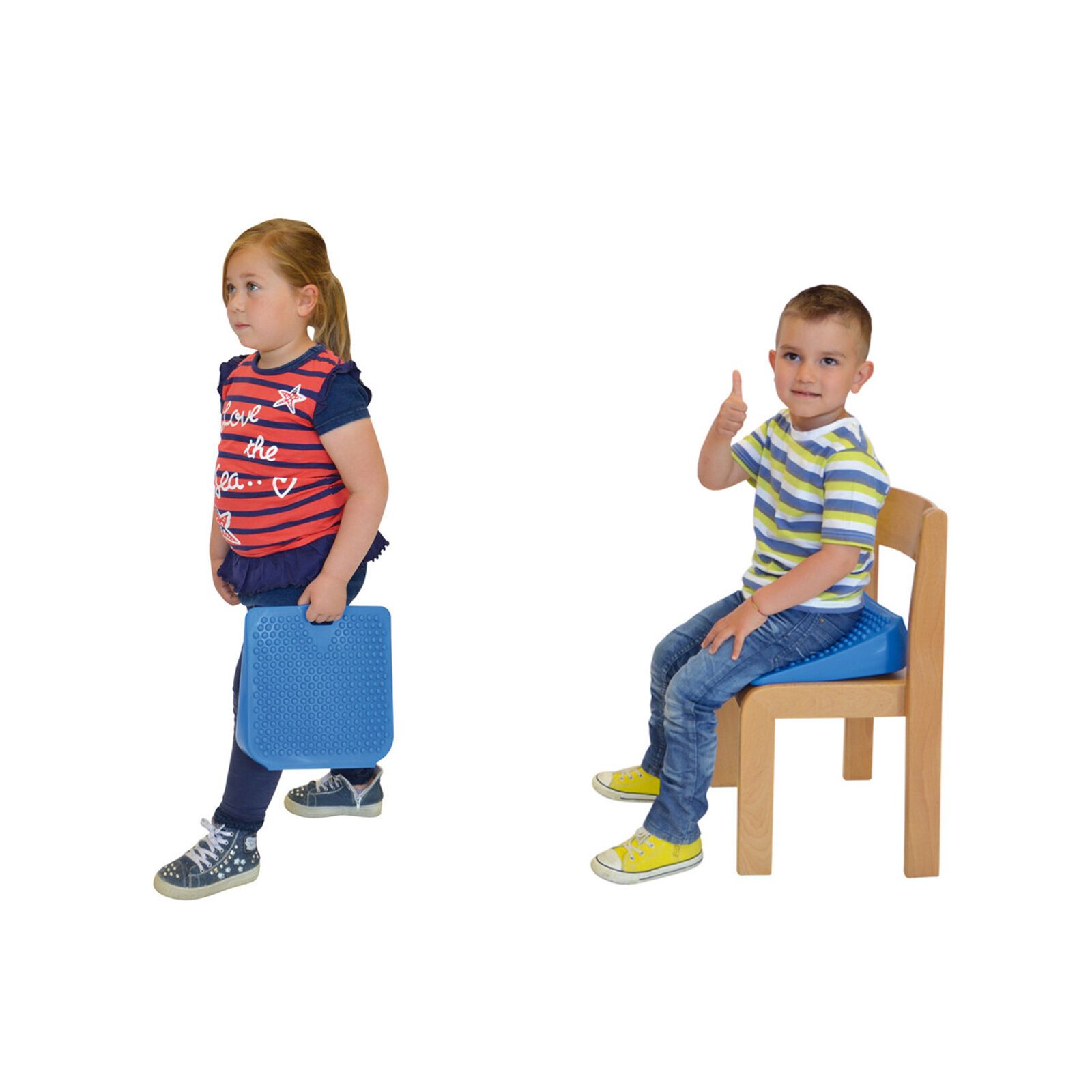 Sittkudde Movin' Sit Junior Blå 26 cm