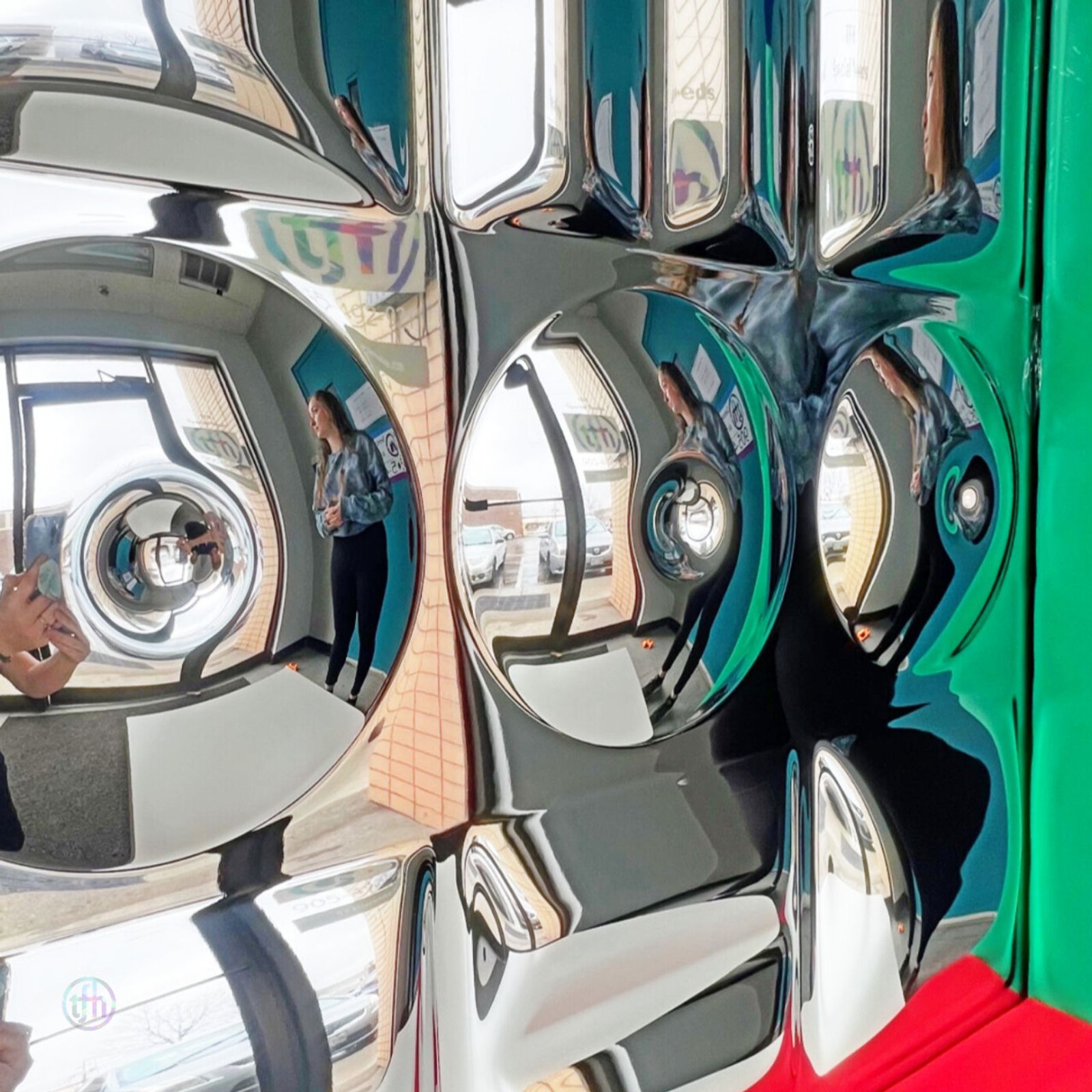 Sensory Mirror with Padded Frame