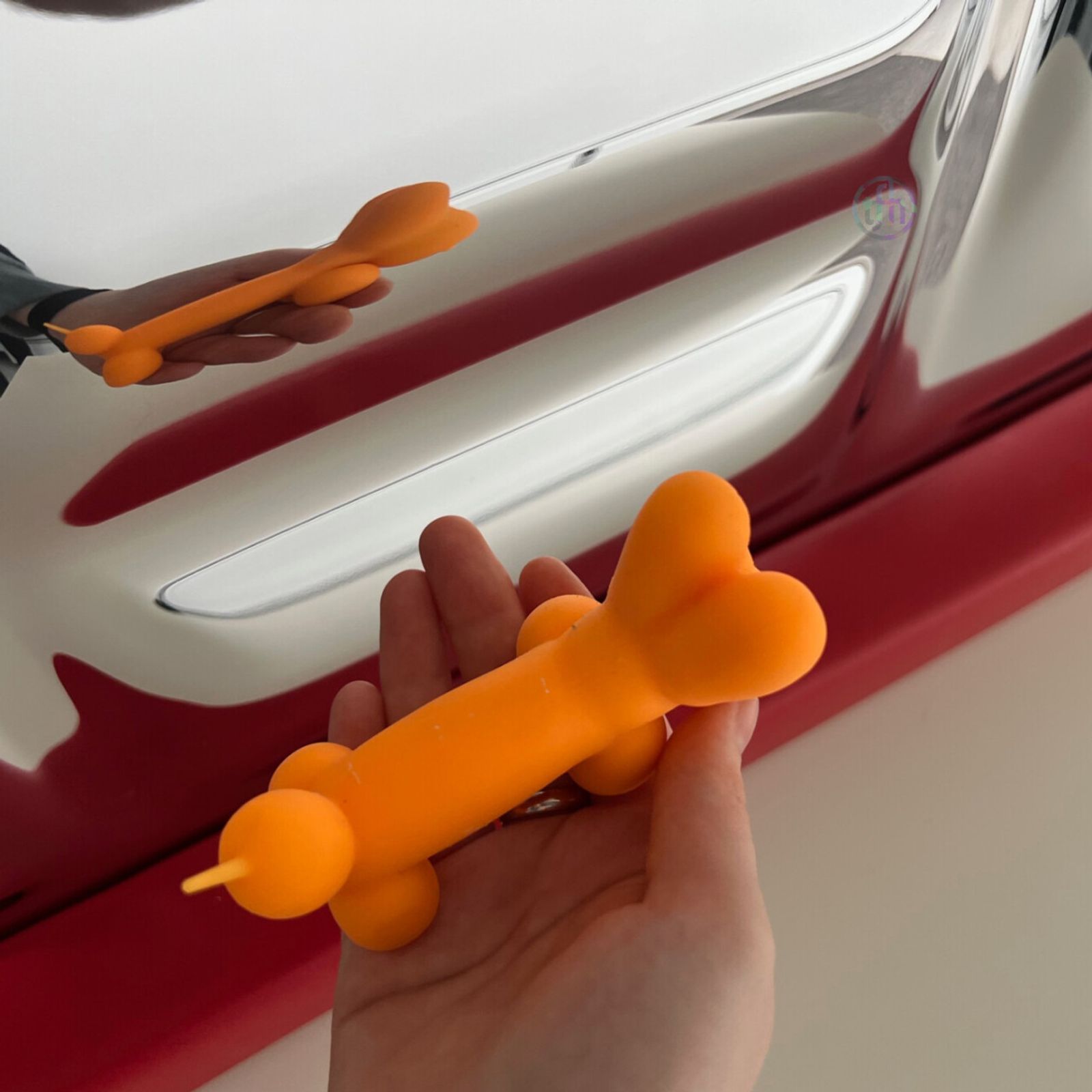 Sensory Mirror with Padded Frame