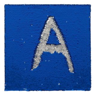 Sensorisk panel - Paljetter - Blå/Silver