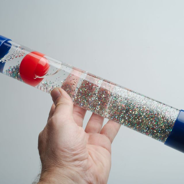 Glitterrör med boll