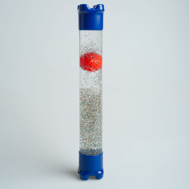Glitterrör med boll