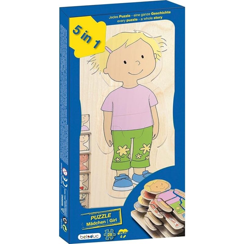 Your Body - Girl - Anatomical Learning Puzzle