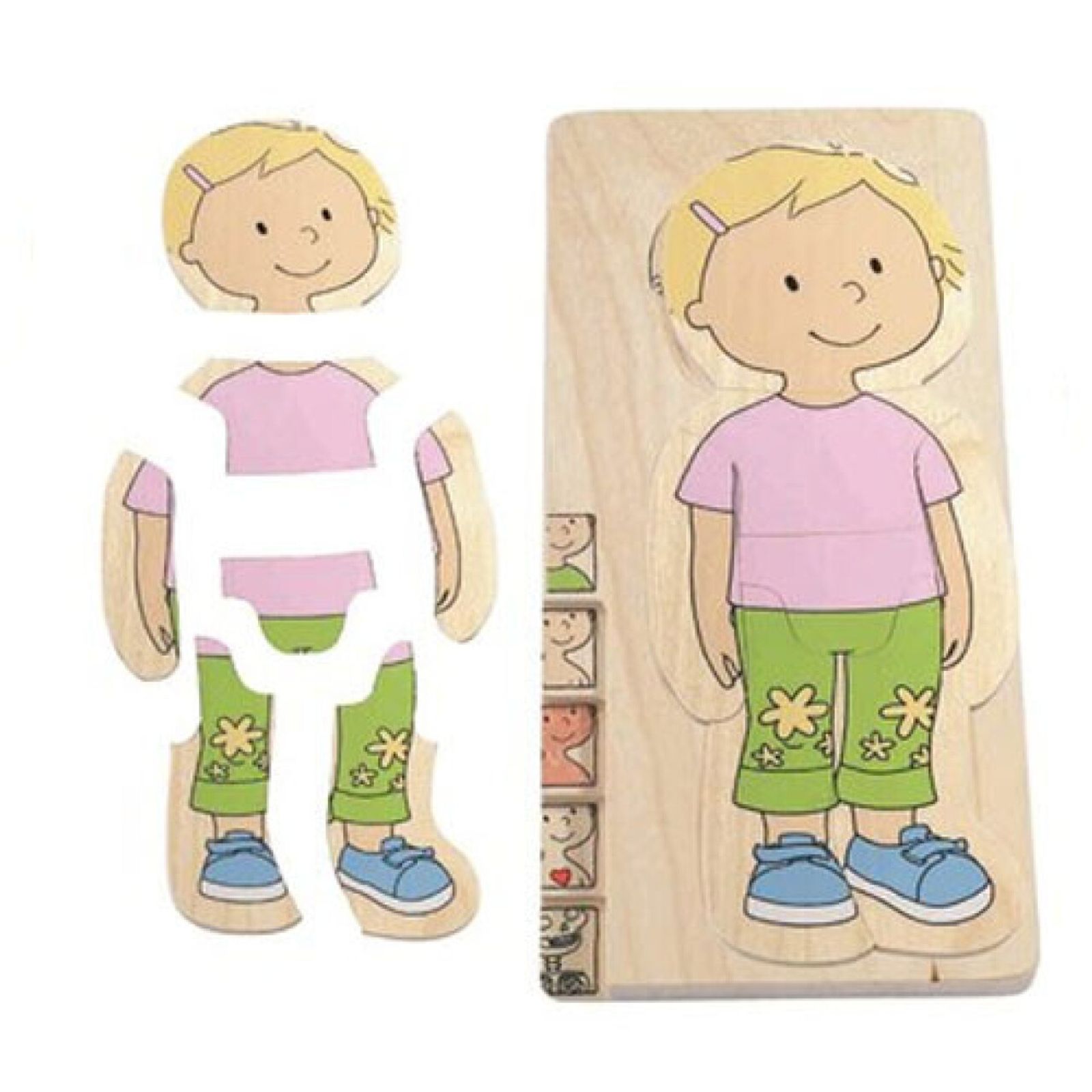 Your Body - Girl - Anatomical Learning Puzzle