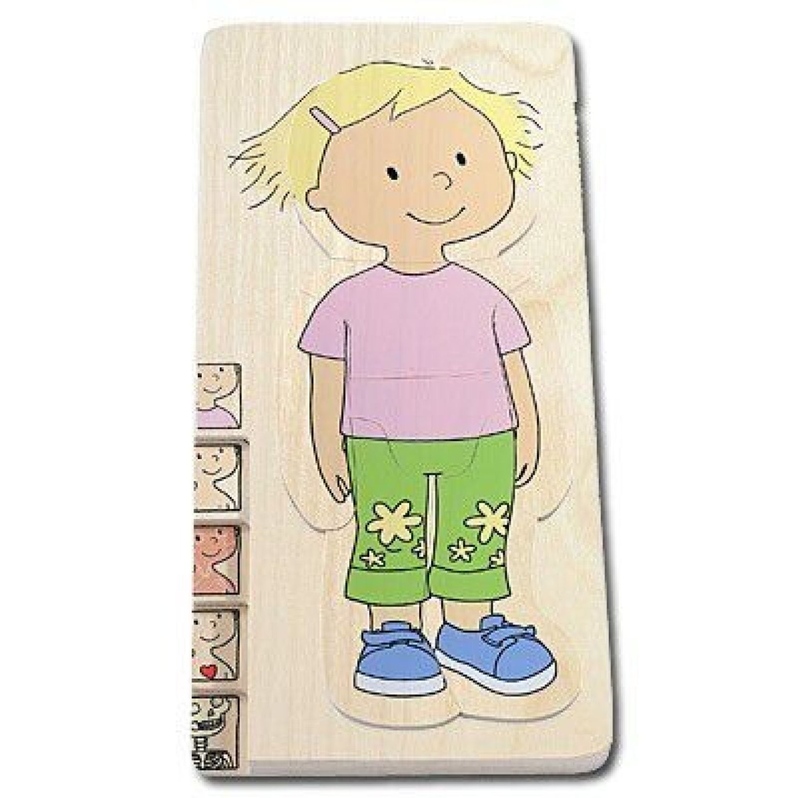 Your Body - Girl - Anatomical Learning Puzzle