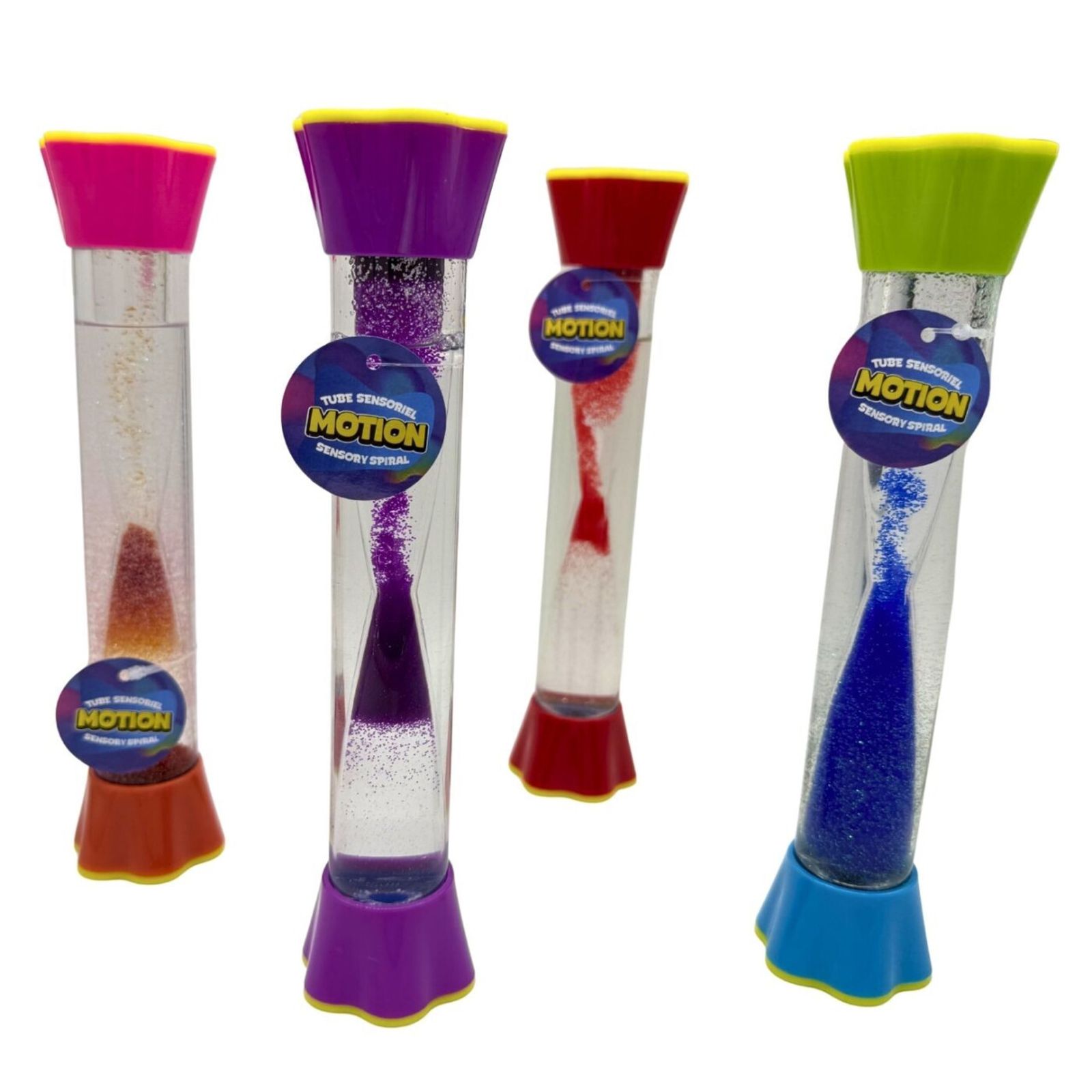 Sensory Spiral Tubes - Set of 2