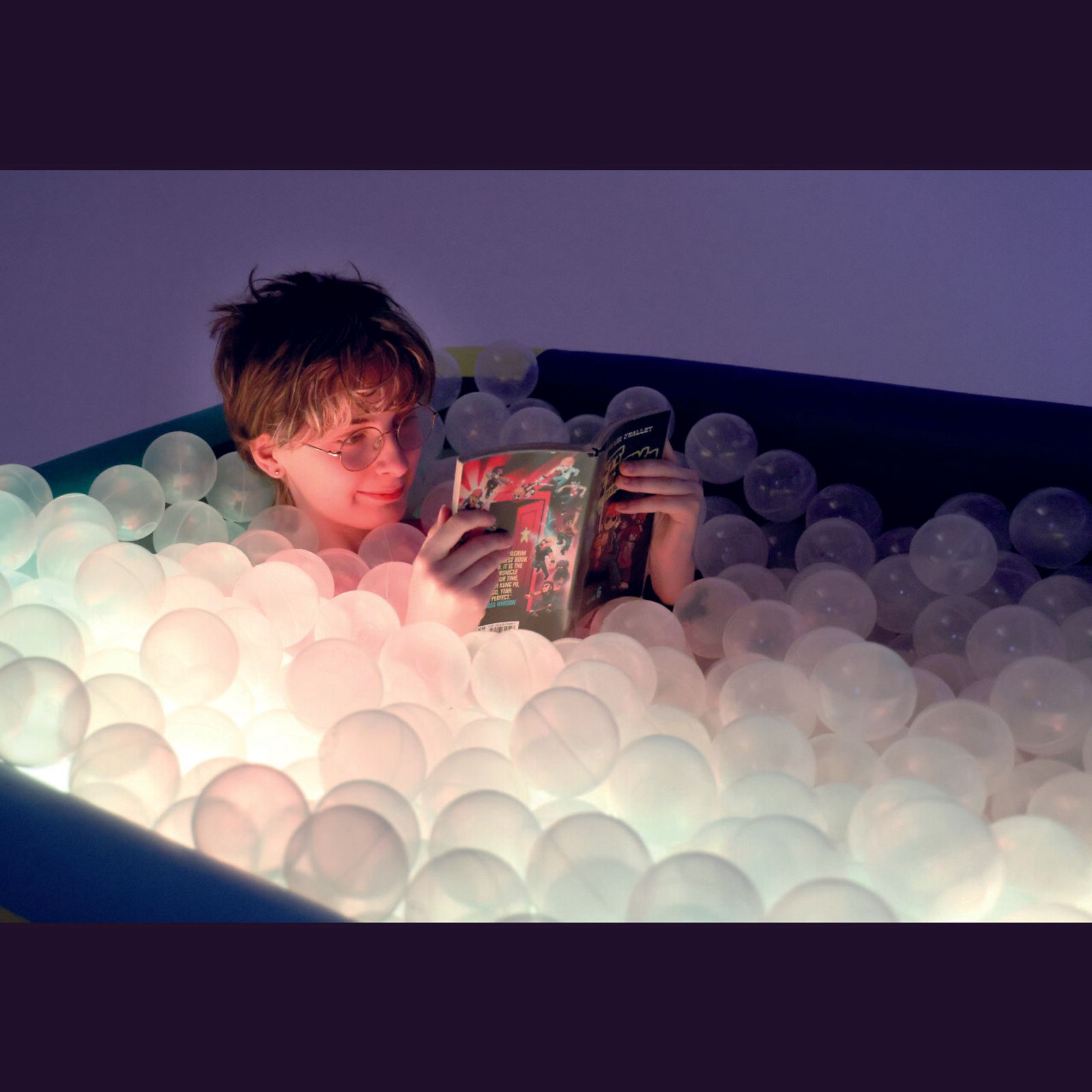 Square LED Ball Pool