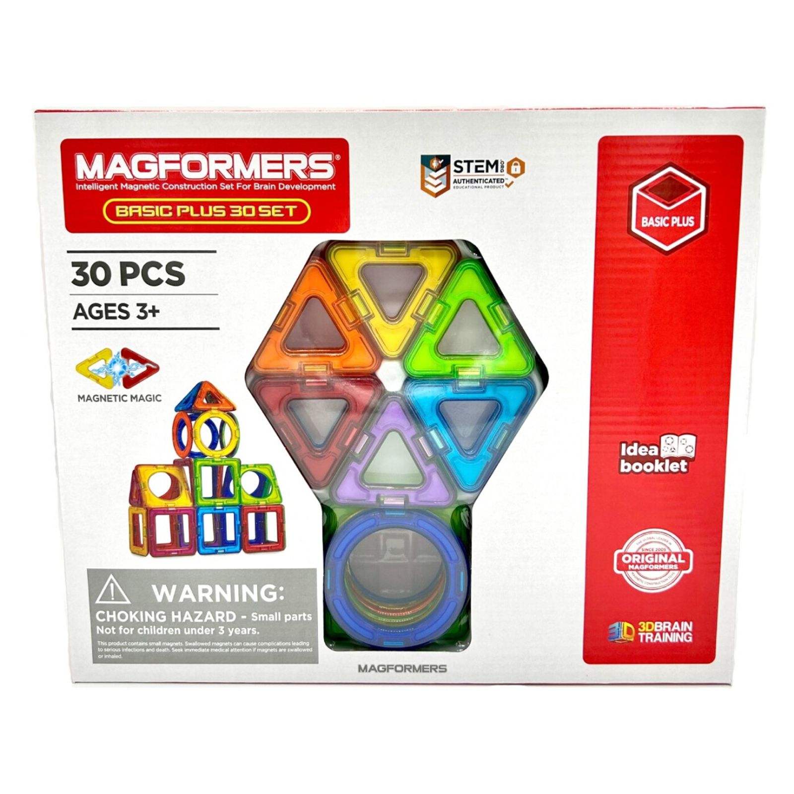 Magnetic Building Tiles - 30 pcs.