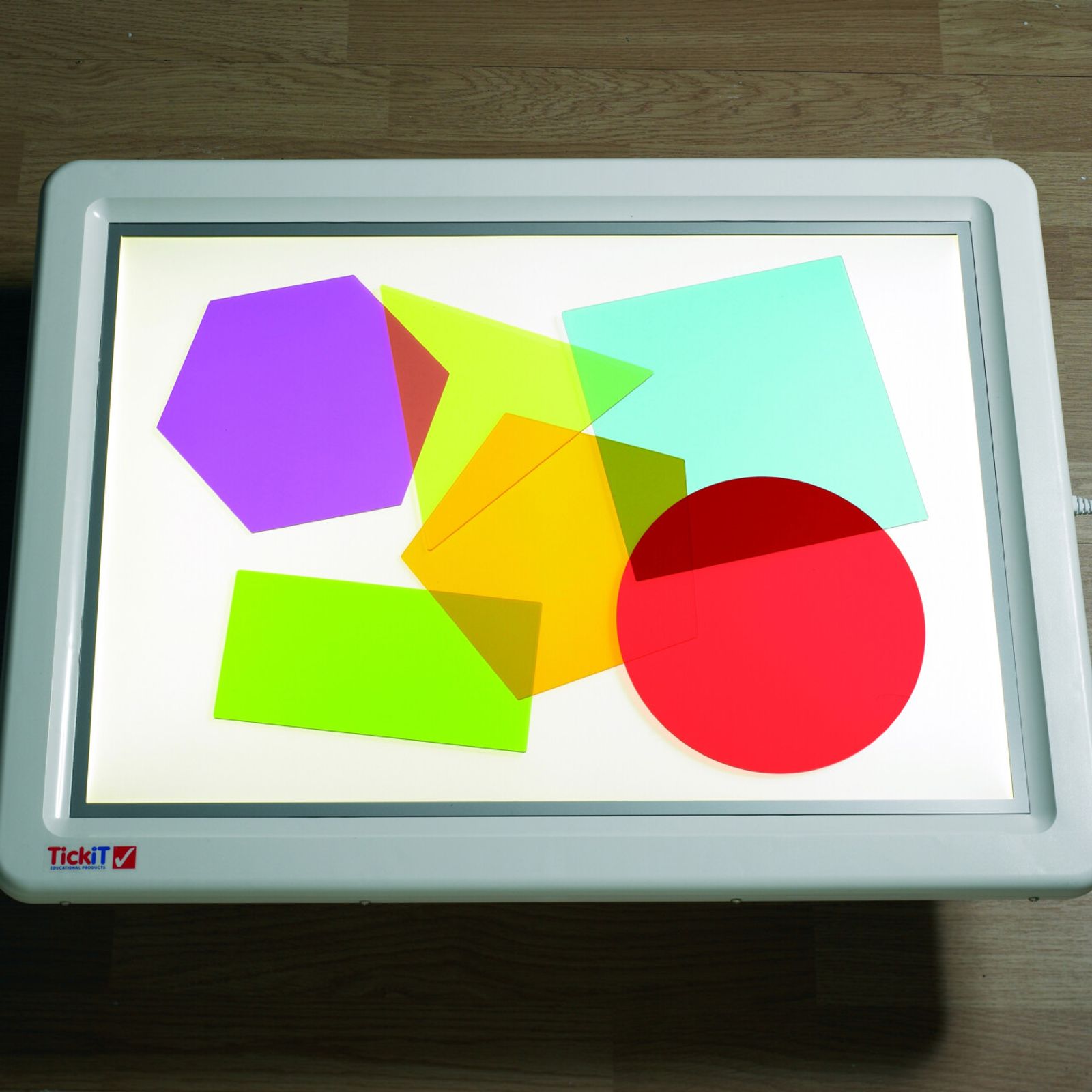 Rainbow Shapes Large - Set of 6