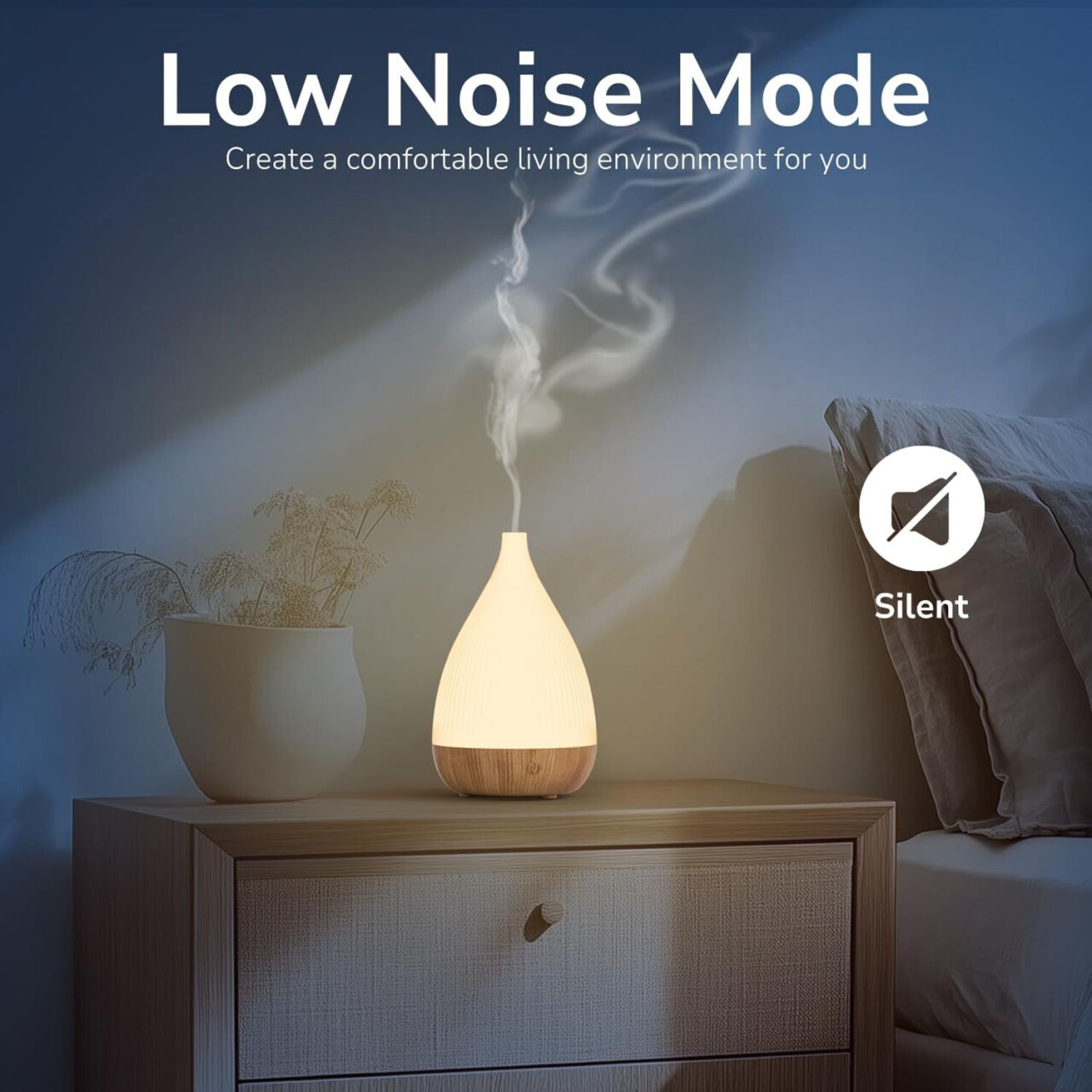 Ultrasonic LED Aroma Diffuser