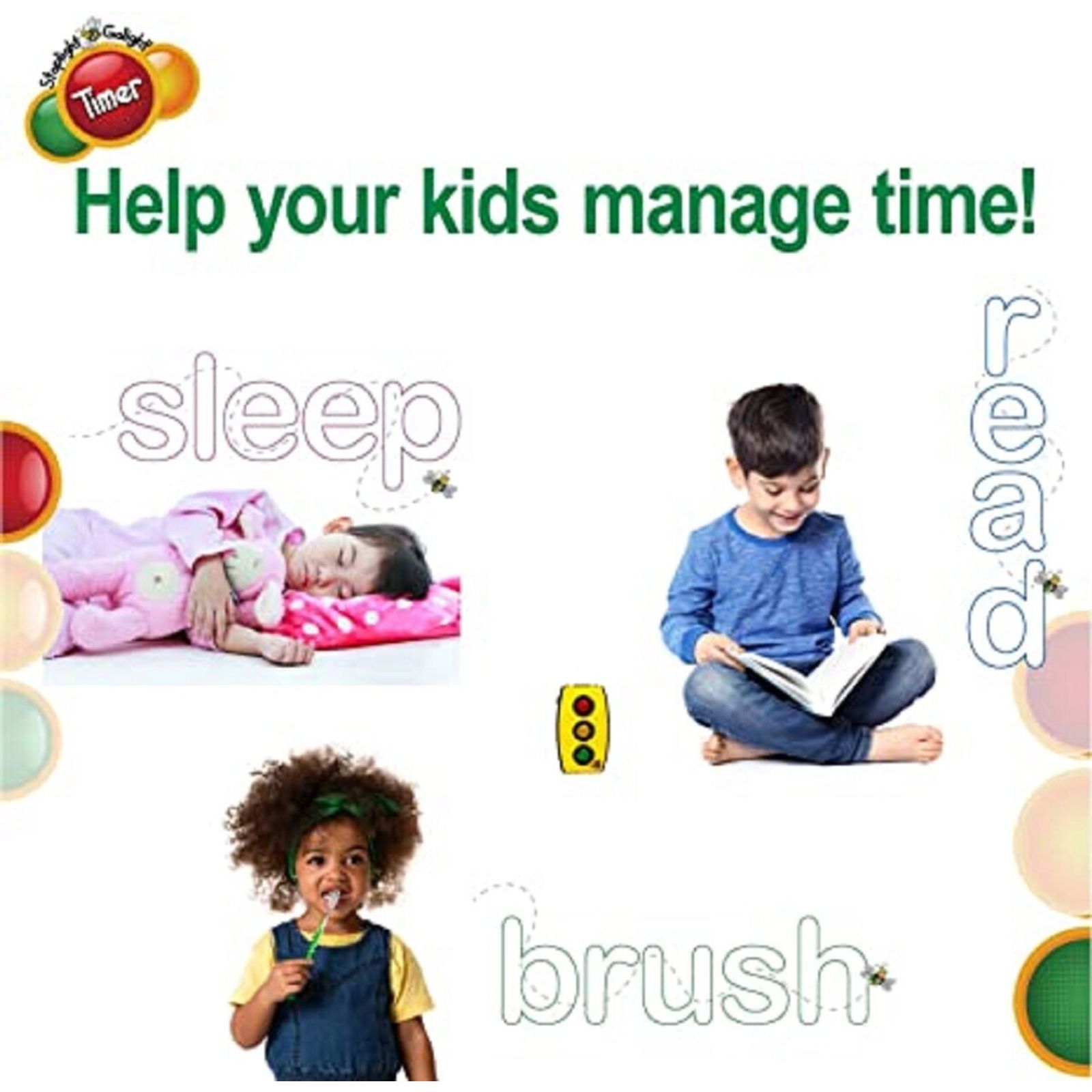 Stoplight Golight Timer - Educational Sensory Tool