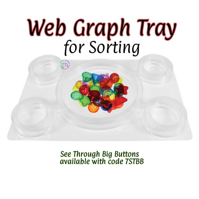 See Through Sorting Trays