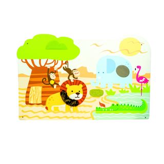 Tactile Jungle Board - 5 Tactile Elements