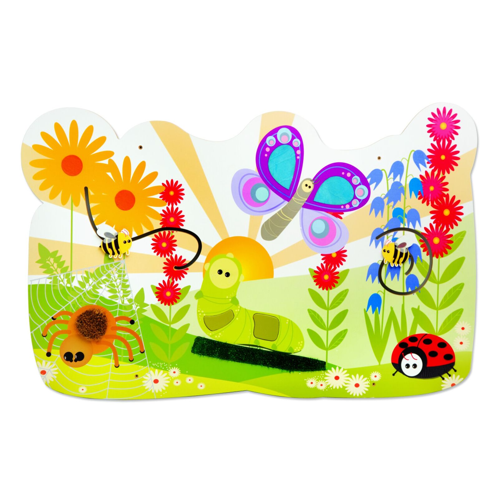 Tactile Nature Board - Puzzle Sensory Toy