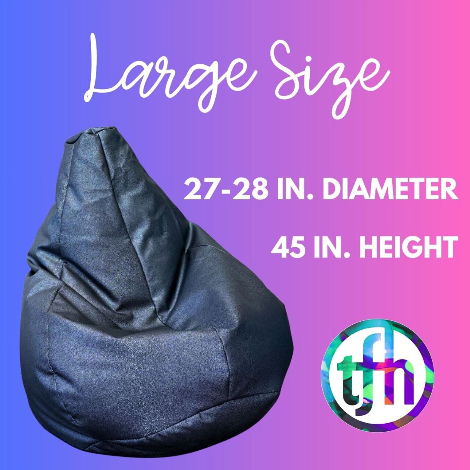 Large Bean Bag Chair Seating