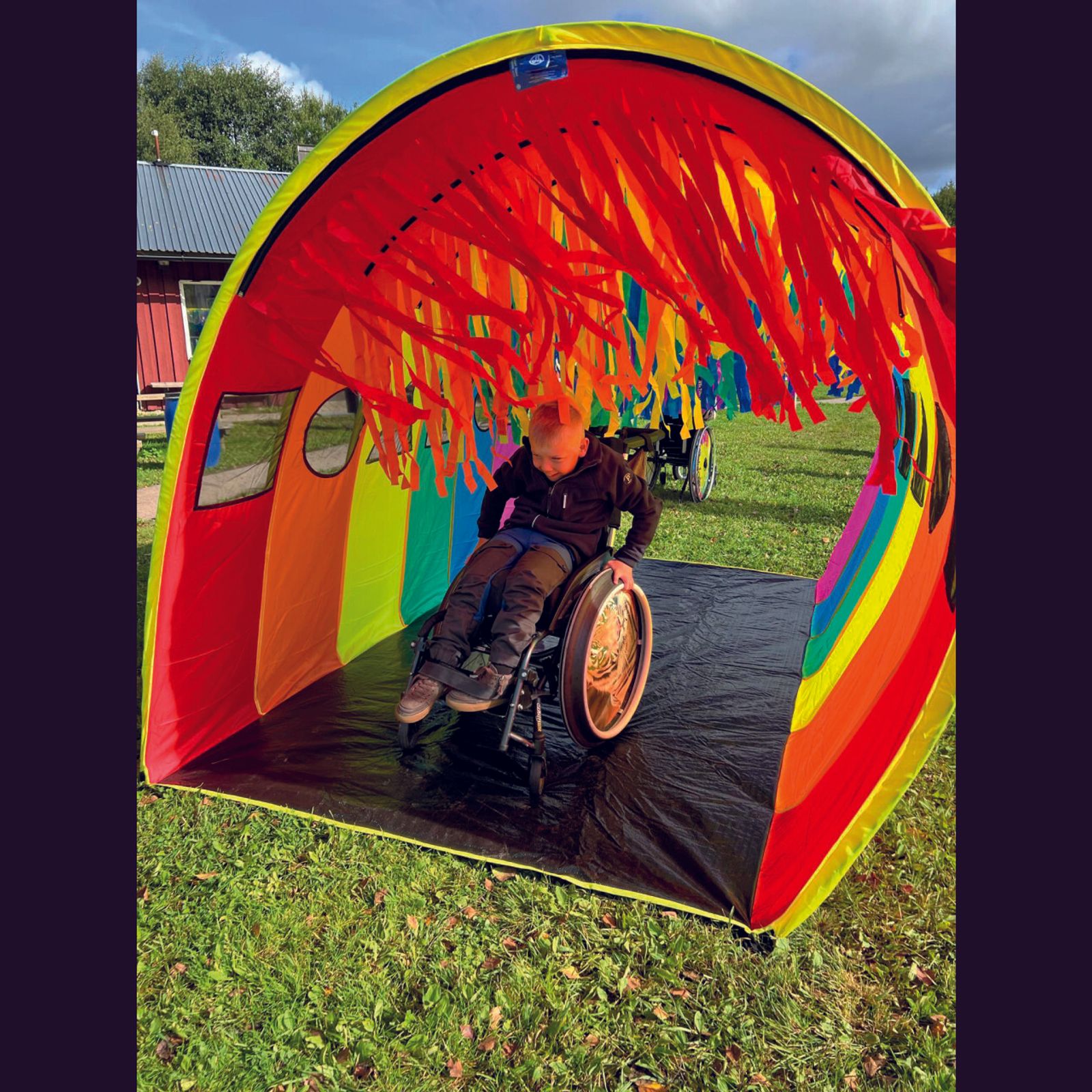 Giant Tickle Tunnel - Mobility Sensory Toy