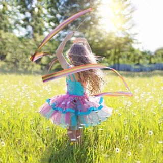 Gymnastikband Regnbåge, 12-pack