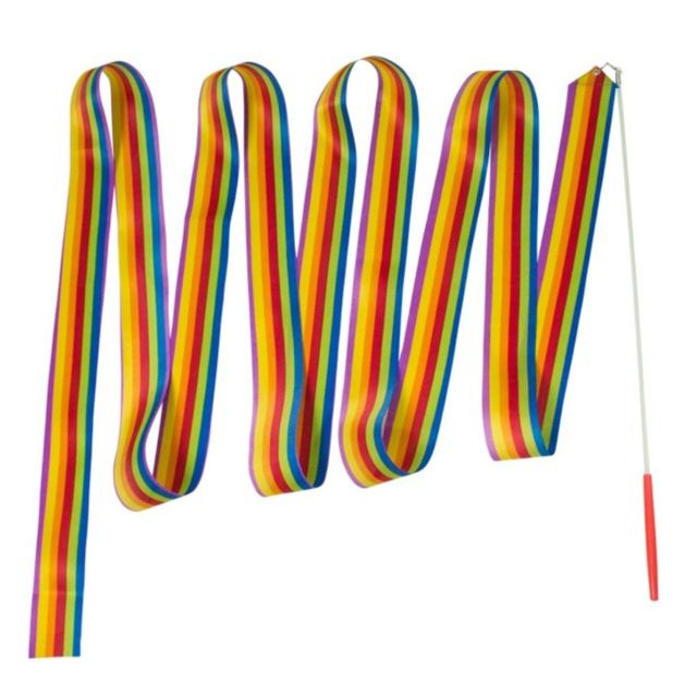 Gymnastikband Regnbåge, 12-pack