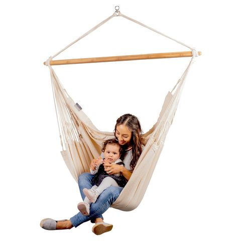Habana Latte Organic Cotton Hammock Chair  