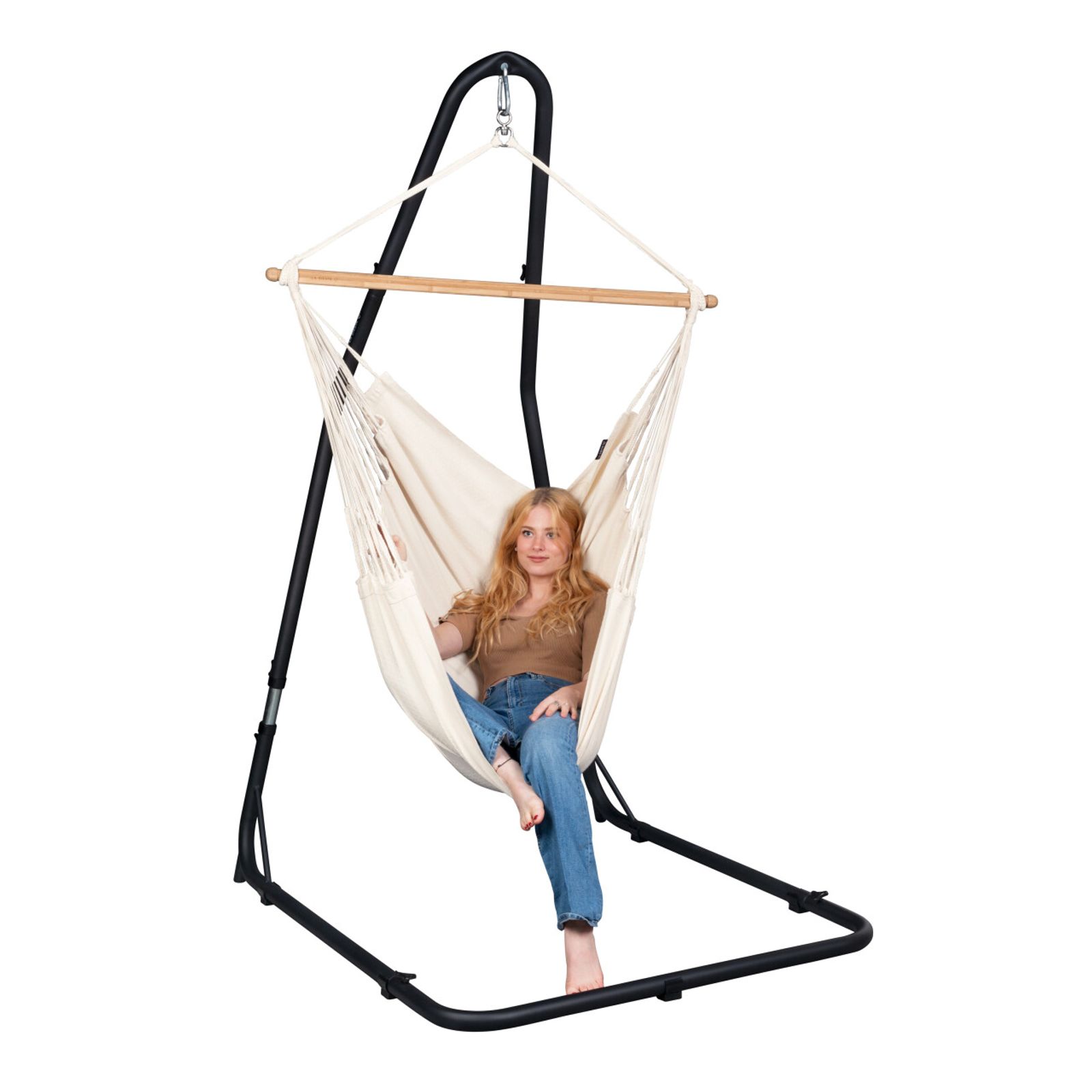 Hammock Chair Stand Amura Anthracite - Drop Ship 