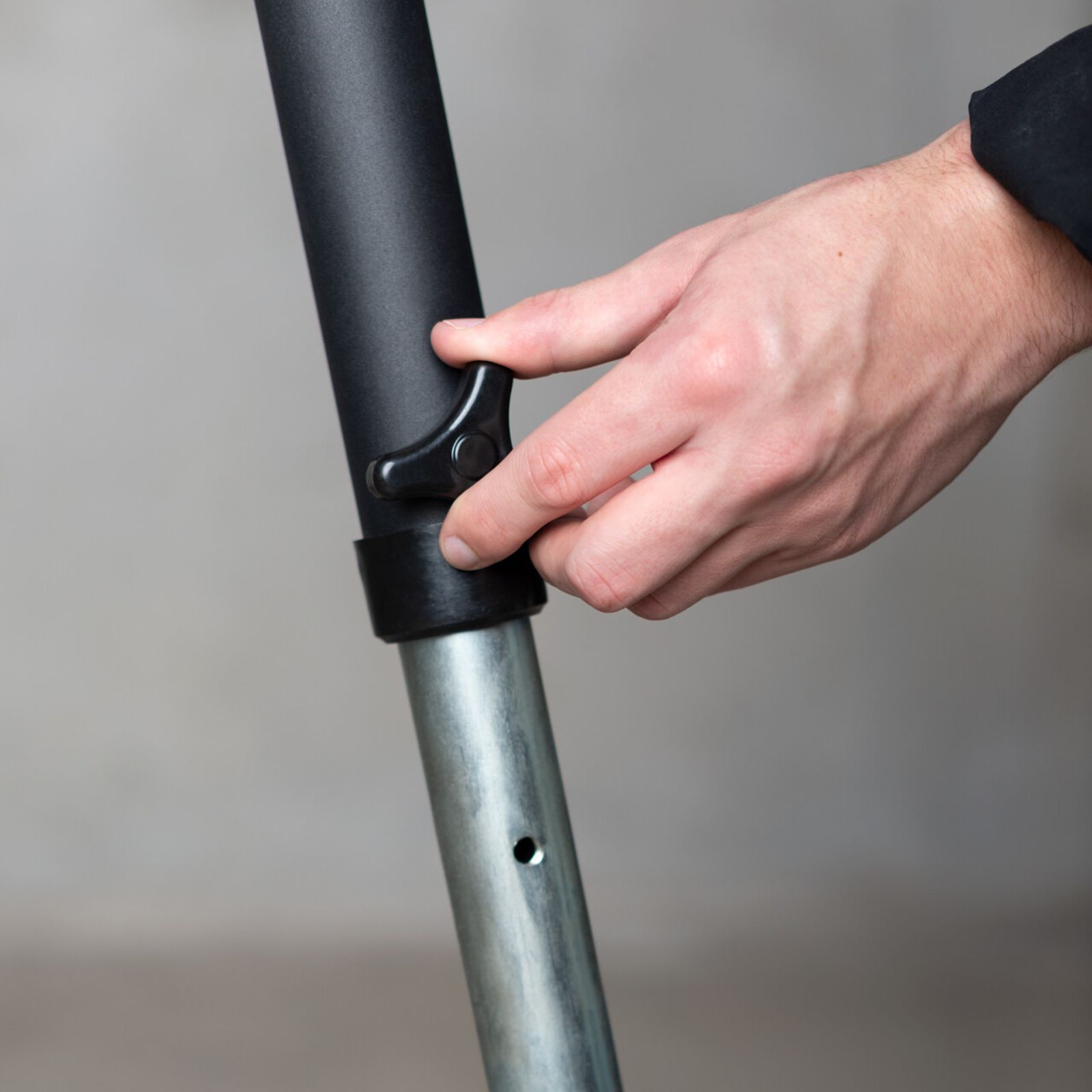 Hammock Chair Stand Amura Anthracite - Drop Ship 