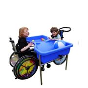 Hourglass Sandpit & Water Tray 