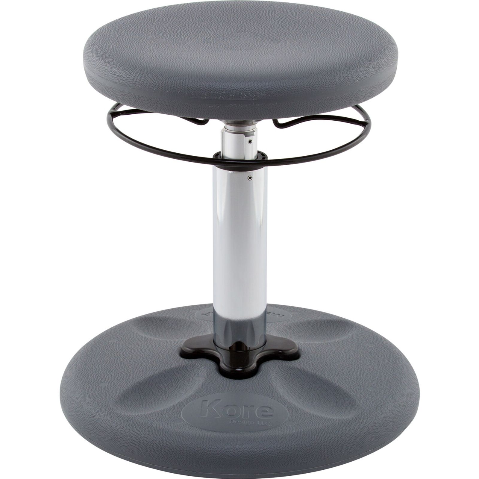 Kids Adjustable Wobble Chair Grey - Drop Ship