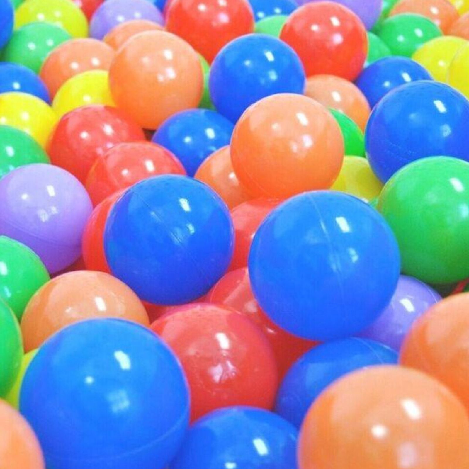 500 Sensory Ball Pool Balls (Mixed)