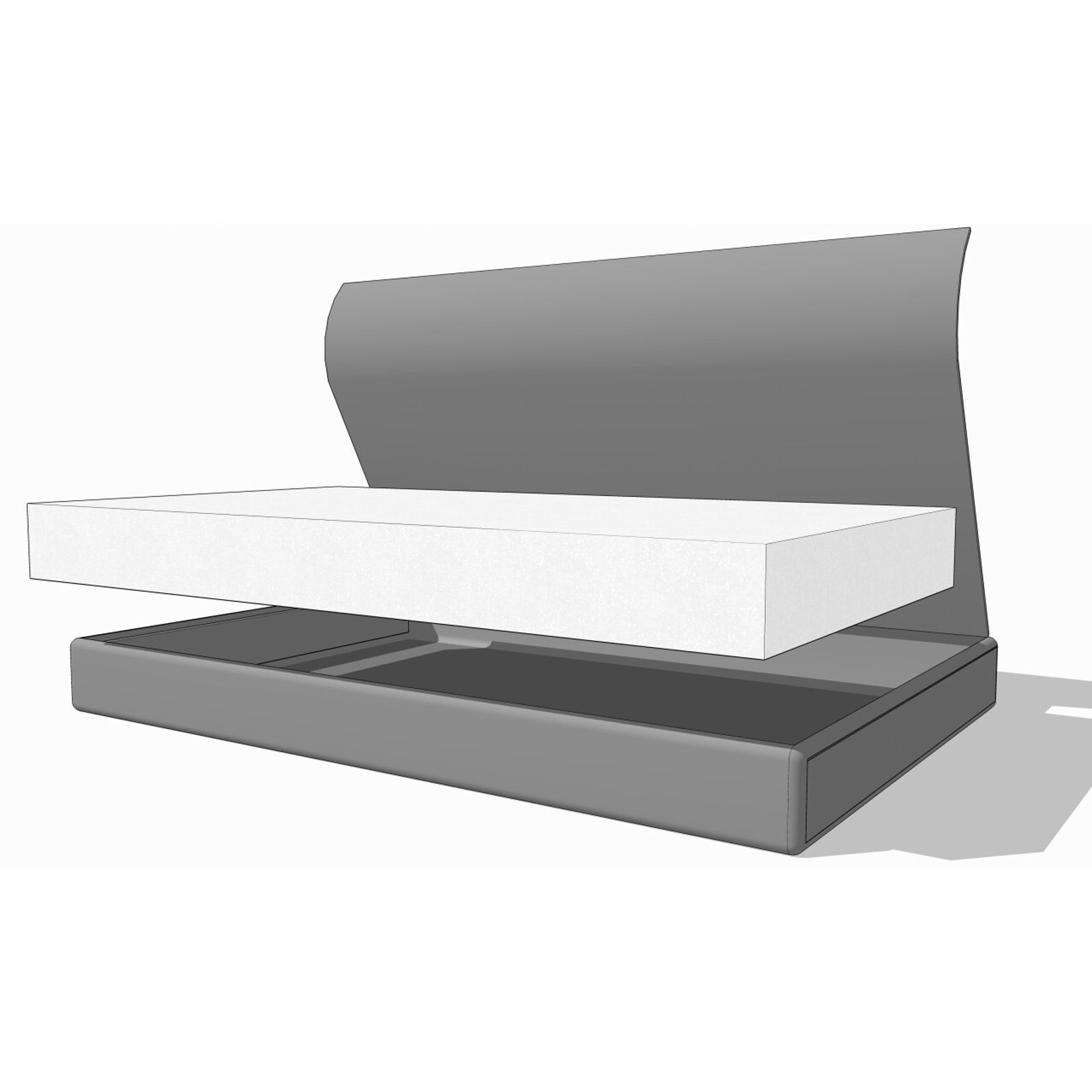 Soothing Heated Twin Waterbed