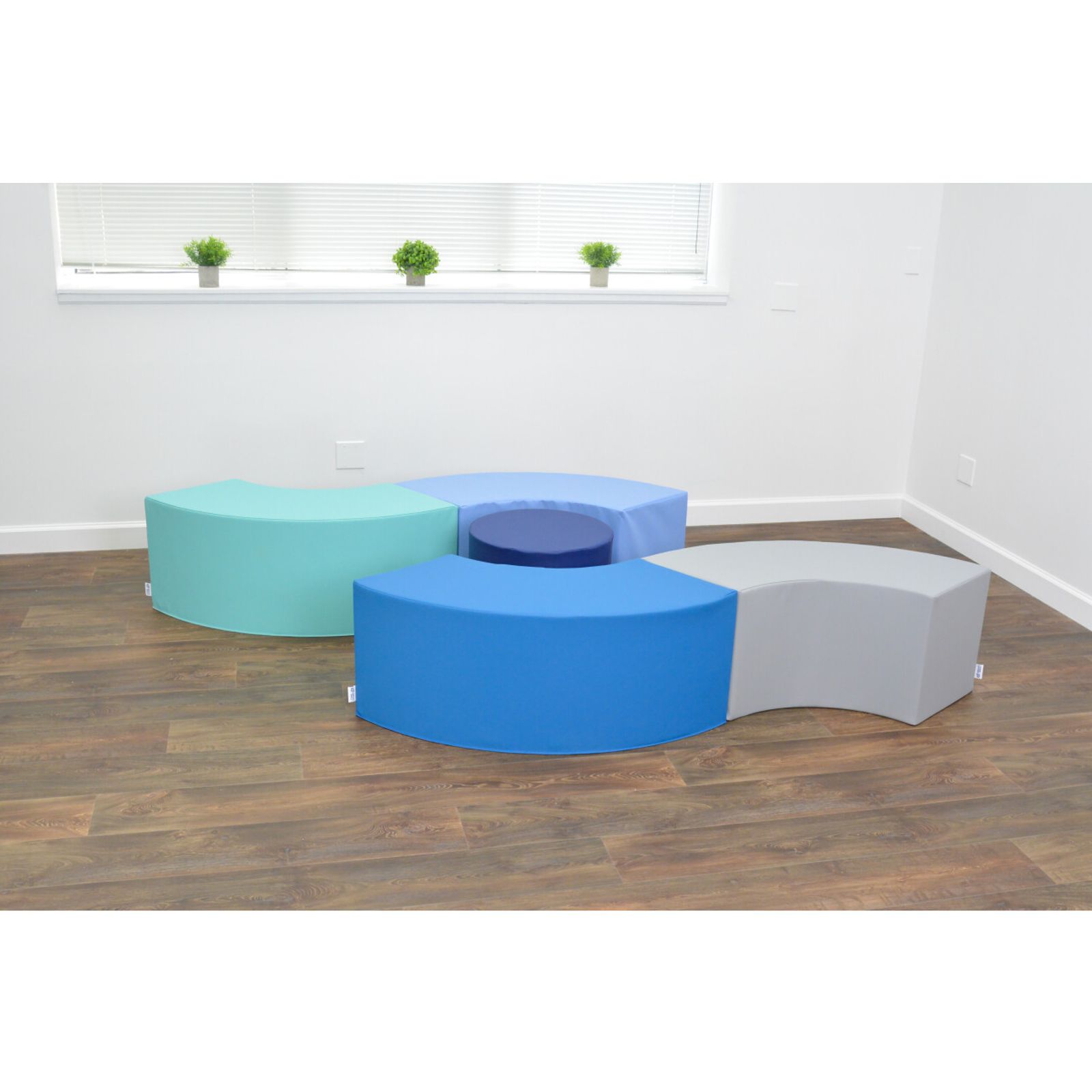 Childrens Factory 5 Piece Curve Seating - Drop Ship