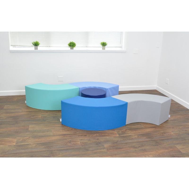 Childrens Factory 5 Piece Curve Seating 