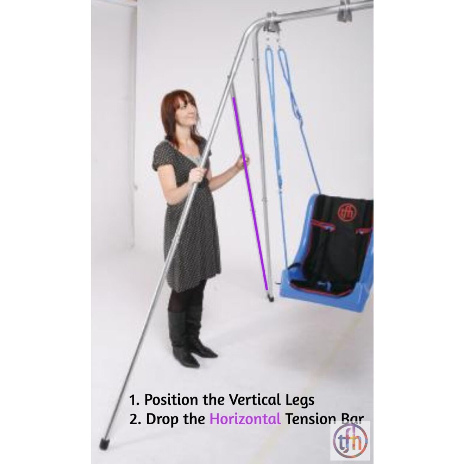 Easy Up Portable Swing Frame