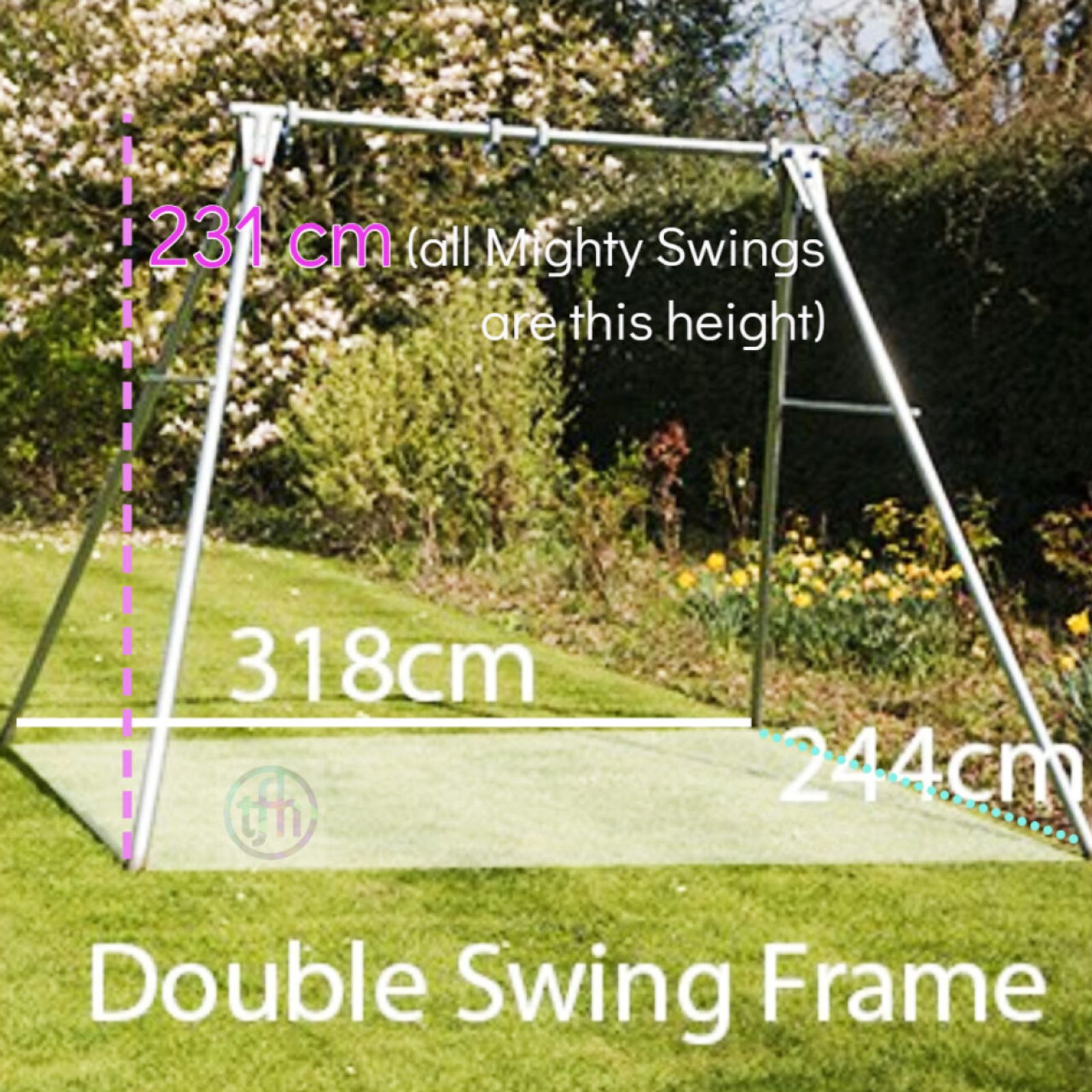 Mighty Swing Frame - Double Wide