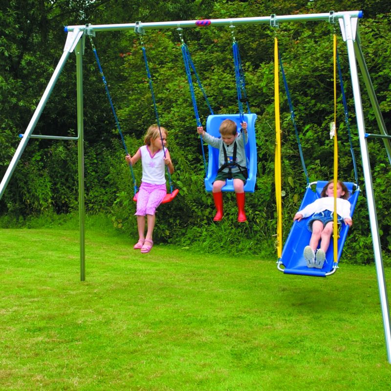 Mighty Swing Frames - Three Swings Wide